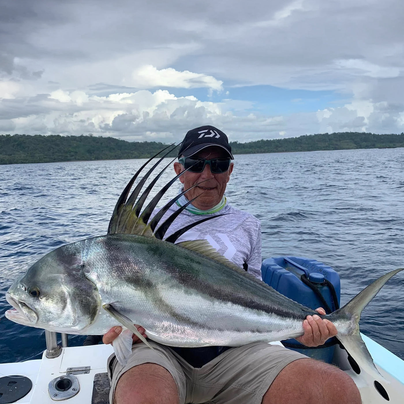 Roosterfish fångad under fiskeresa i Costa Rica med Outside Travels