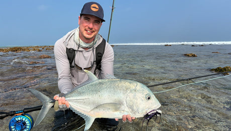 John kärki ger dig fisketips för Giant trevally på fluga