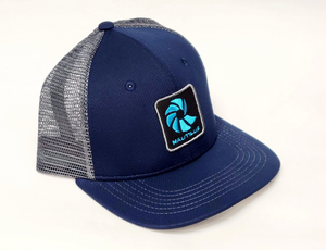 Nautilus cap The Iconic Logo - Charcoal and Navy Blue